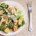 chicken caesar salad square