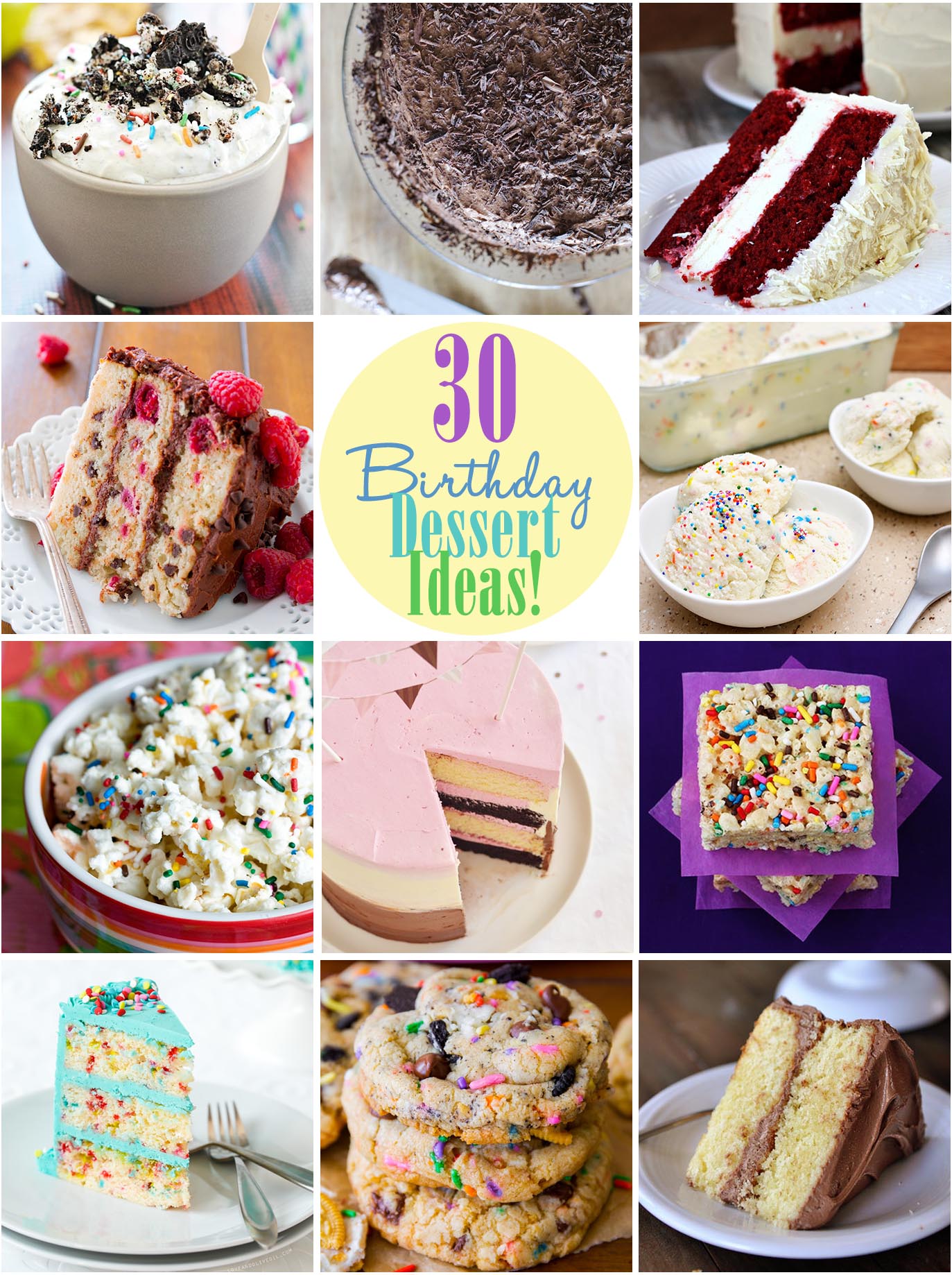 30 Birthday Dessert Ideas Like Mother Like Daughter