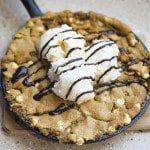 pumpkin skillet cookie 1square