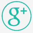 google+ logo for footer