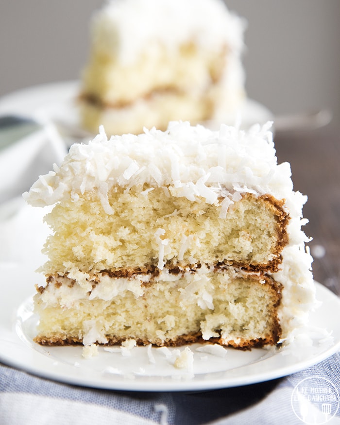 Coconut Cake with Cake Mix