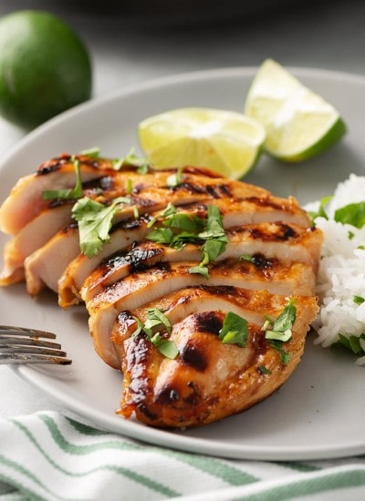 Grilled Honey Lime Chicken