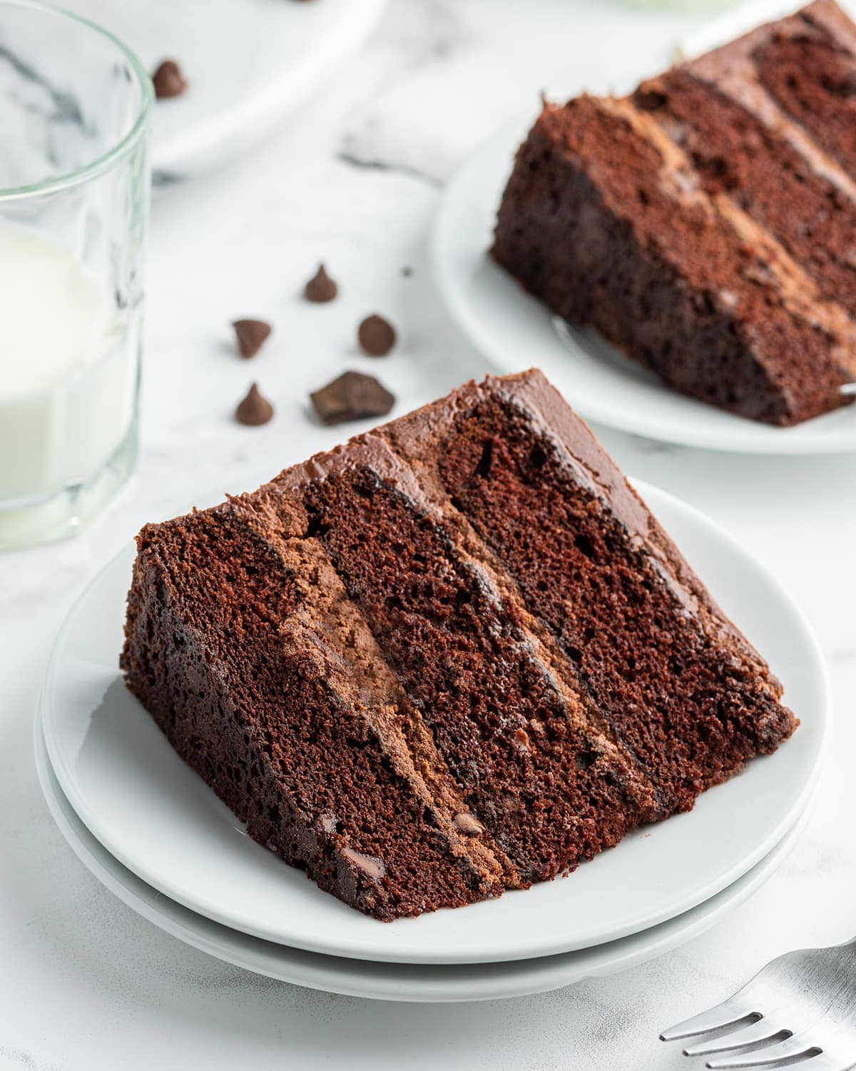 Triple Chocolate Layer Cake – Like Mother, Like Daughter