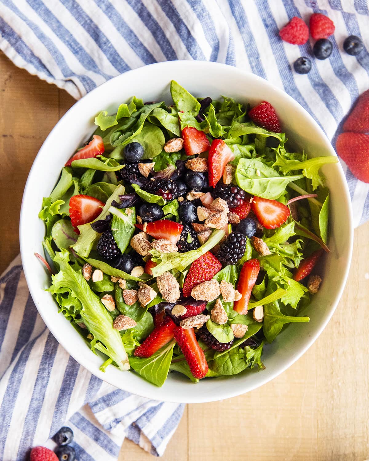 Summer Berry Salad - Like Mother Like Daughter