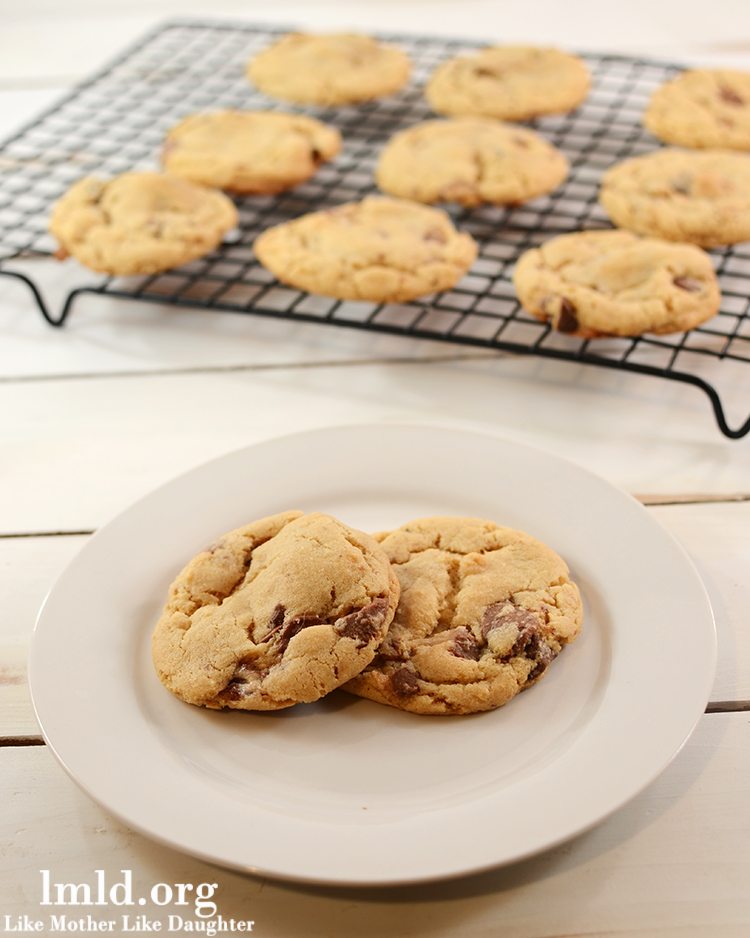 Malted Chocolate Chip Cookies