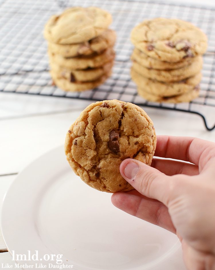 Malted Chocolate Chip Cookies