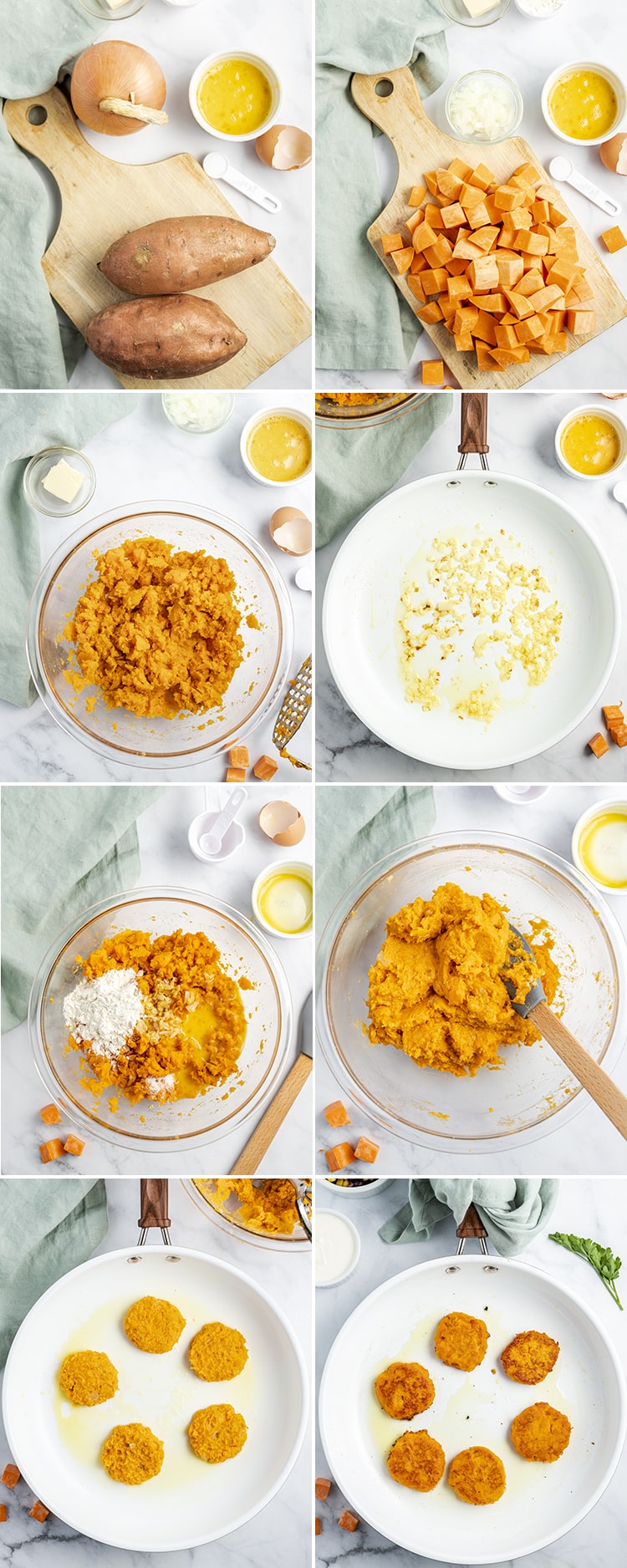 Sweet Potato Patties Recipe