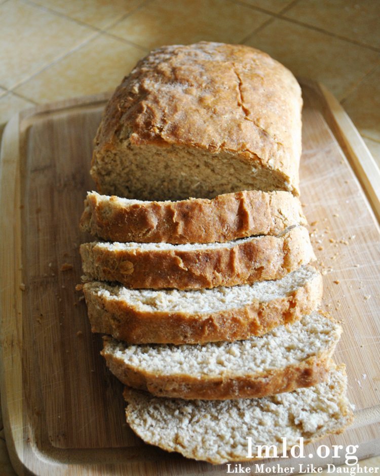 Wheat and Oat Bread Like Mother Like Daughter