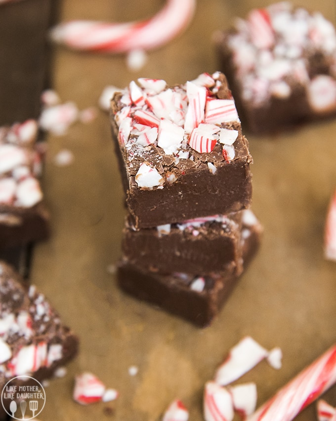 Easy peppermint fudge recipe 