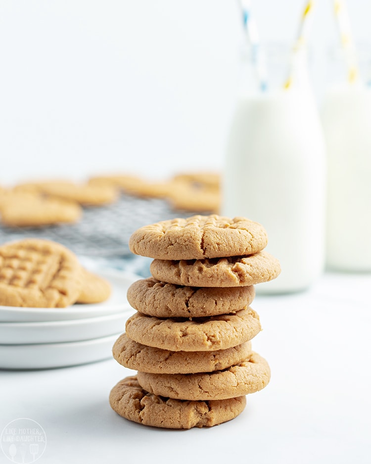 Flourless Peanut Butter Cookies