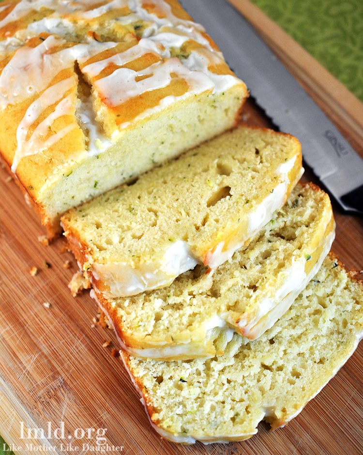 Lemon Zucchini Bread - Like Mother, Like Daughter