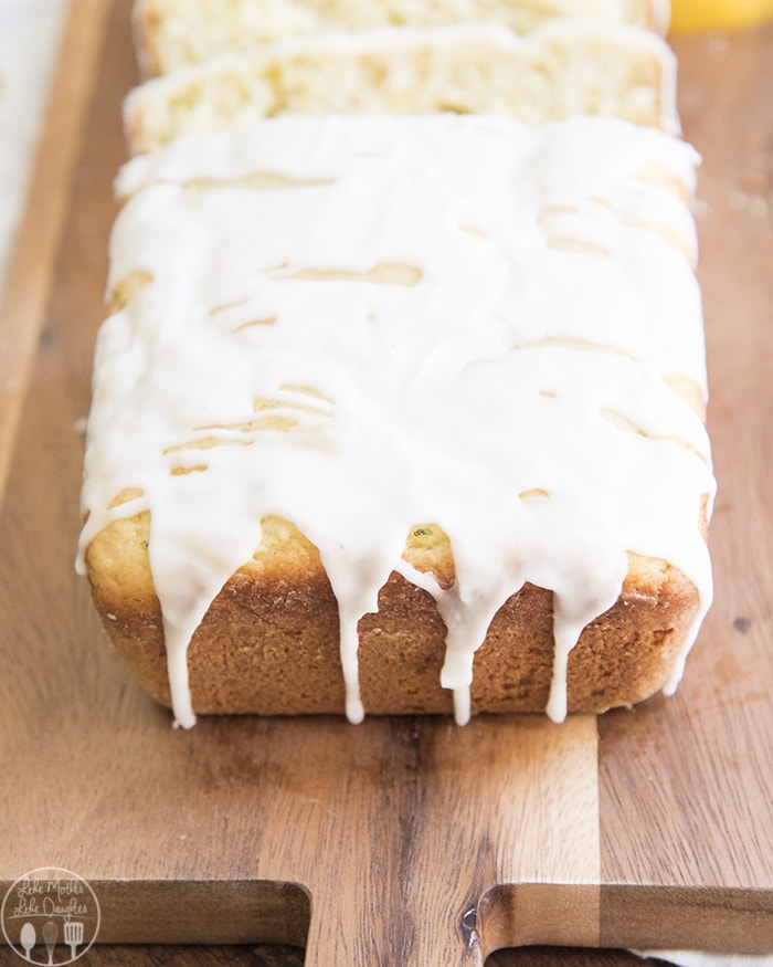 Glazed Lemon Zucchini Bread