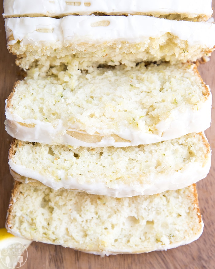 Lemon Zucchini Bread with a tangy lemon glaze