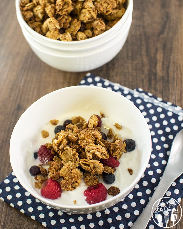 Peanut Butter Granola - Like Mother Like Daughter