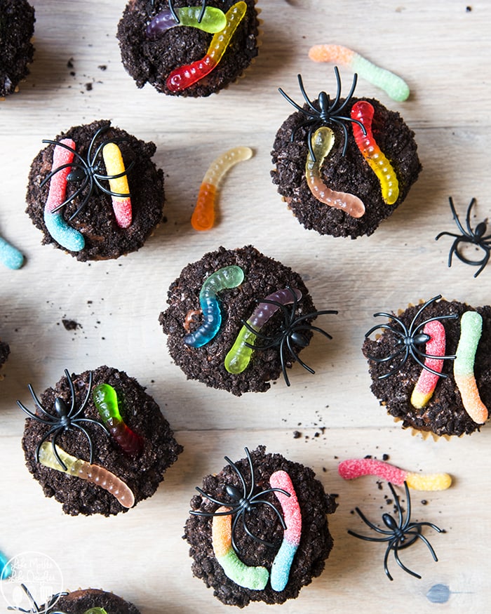 Creepy Crawly Cupcakes