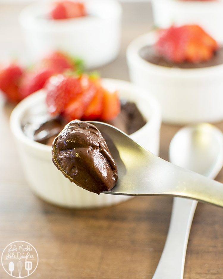 Chocolate Avocado Pudding - Like Mother Like Daughter