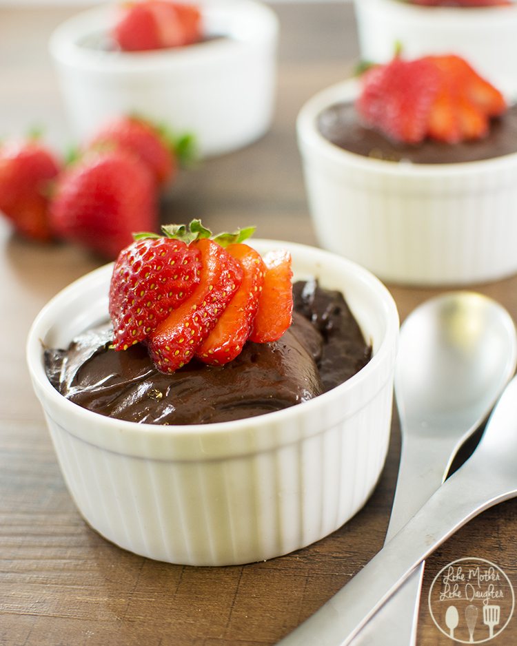 Chocolate Avocado Pudding - Like Mother Like Daughter