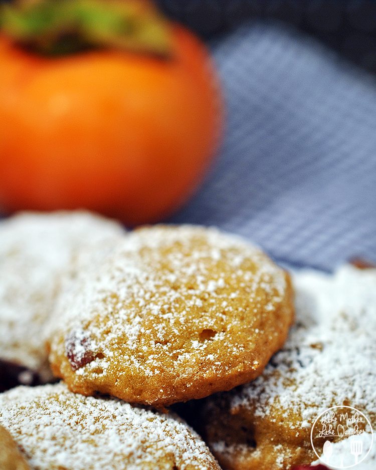 Persimmon Cookies Like Mother, Like Daughter