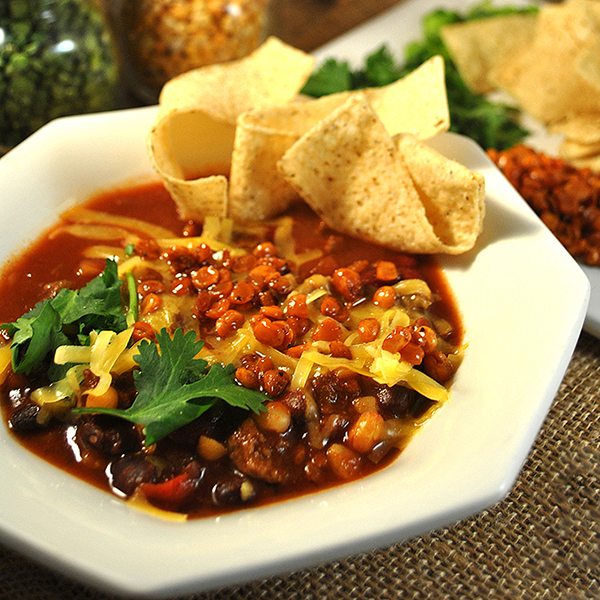 Roasted Yellow Split Pea Tortilla Soup Like Mother, Like Daughter