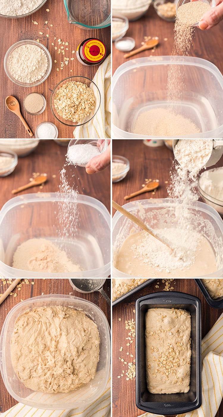 How to make an oat bread recipe