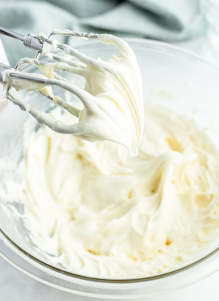 Cream Cheese frosting on beaters