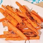 Fresh herbs added to these roasted carrots add to their goodness. So sweet and yummy.