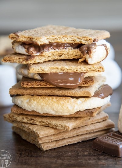 A stack of smores.