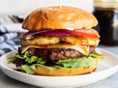 Teriyaki Cheeseburgers - Like Mother, Like Daughter
