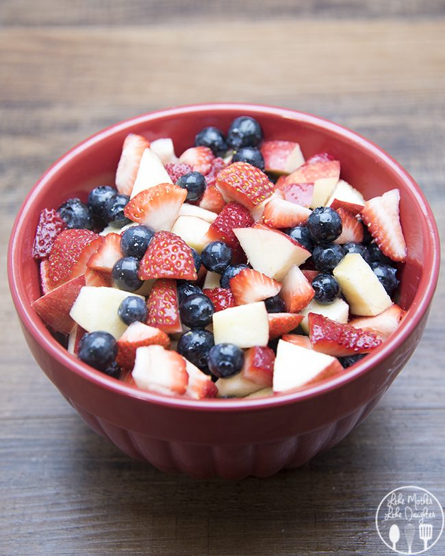 red white and blue fruit salad 3