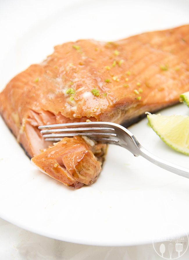 Honey Lime Salmon - Like Mother Like Daughter