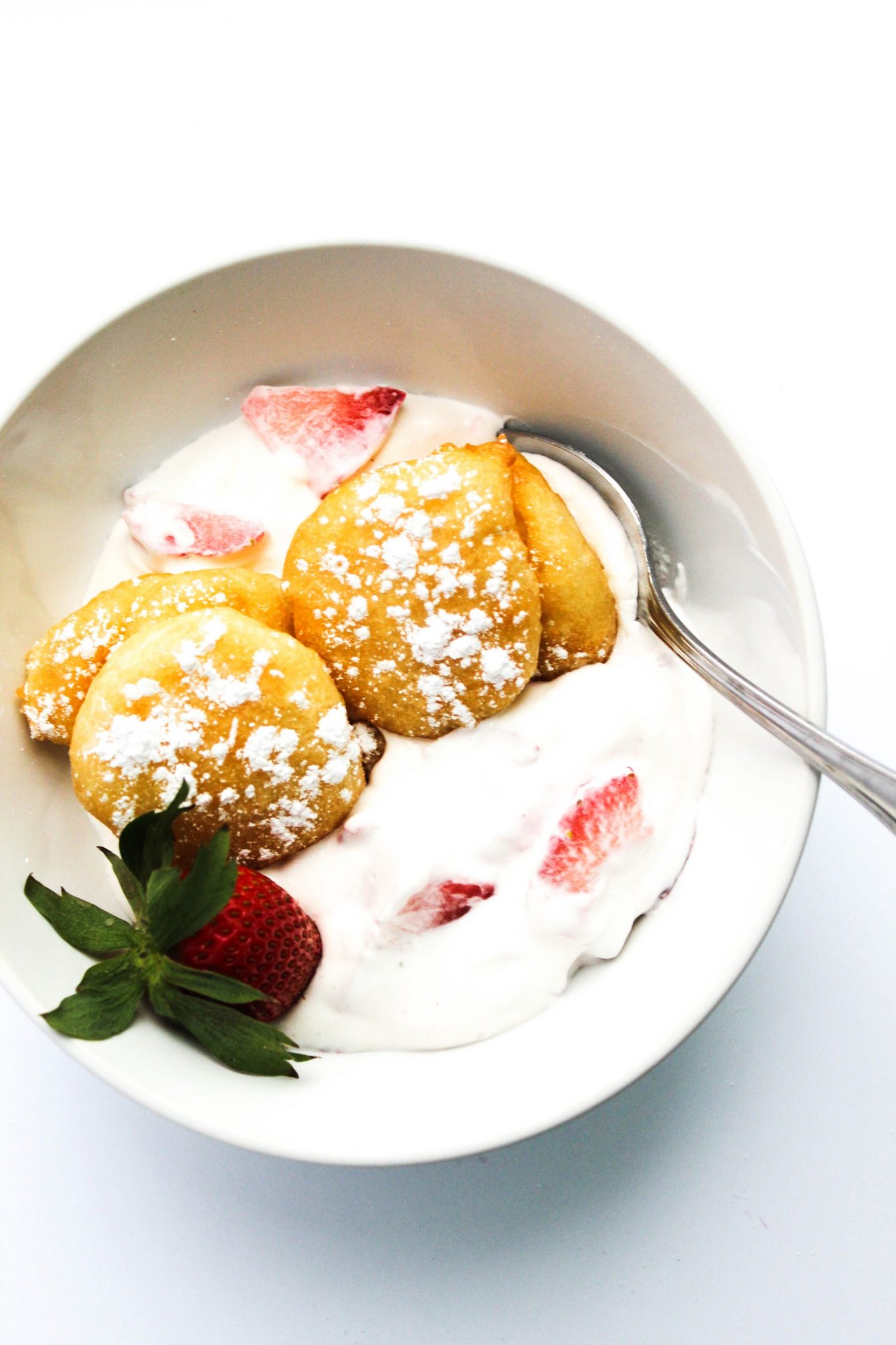 Strawberries & Cream Beignets PS