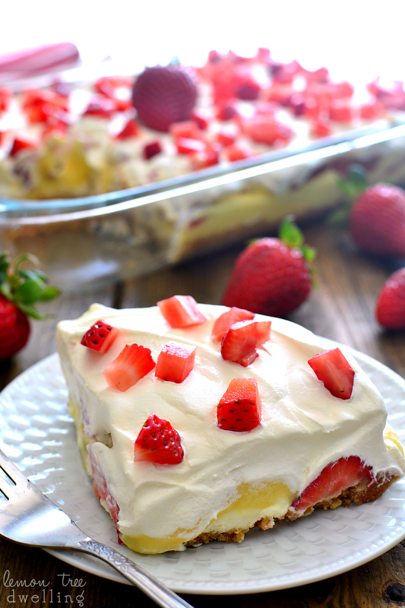 Strawberries & Cream Lush Dessert HERO watermark