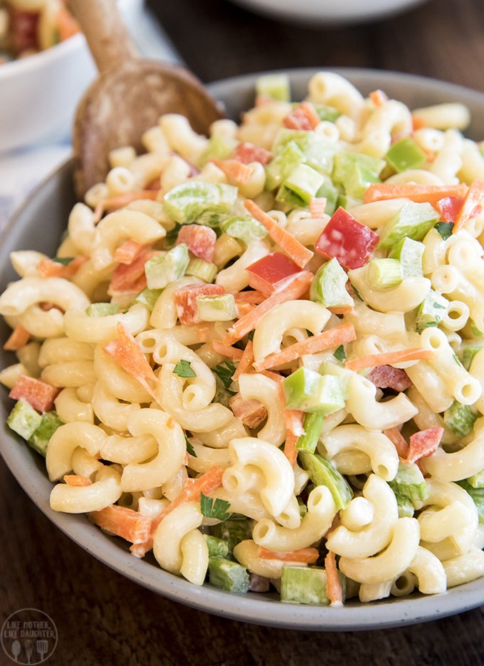 Macaroni Salad – Like Mother, Like Daughter