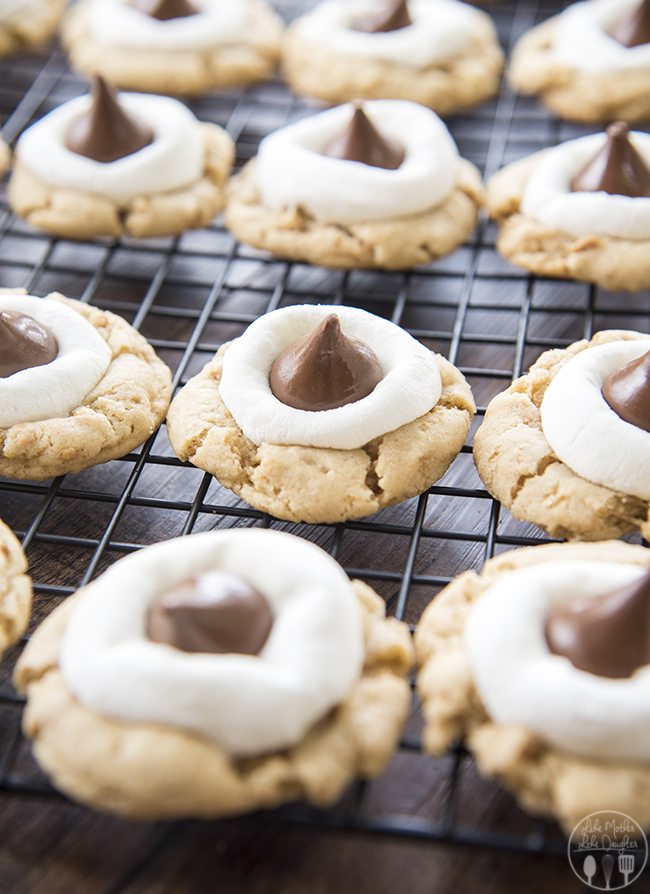 Hershey Kiss S'mores Cookies – Like Mother, Like Daughter