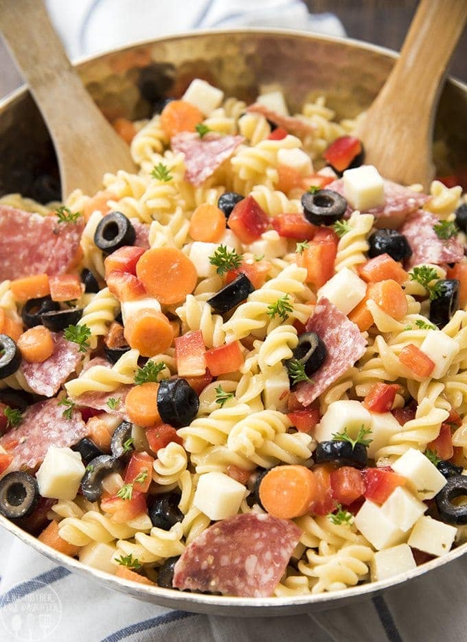 Italian Pasta Salad Like Mother Like Daughter