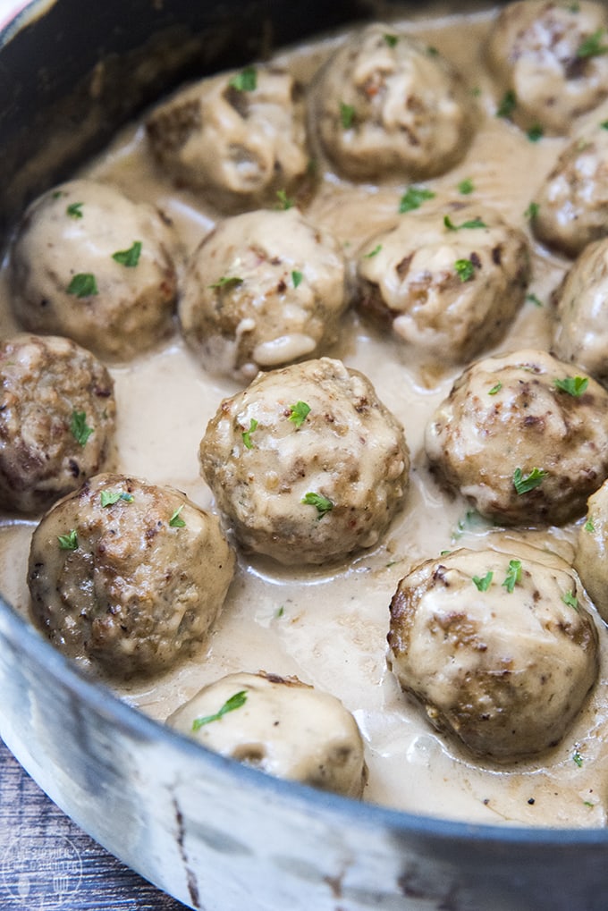 Easy Swedish Meatballs – Like Mother, Like Daughter