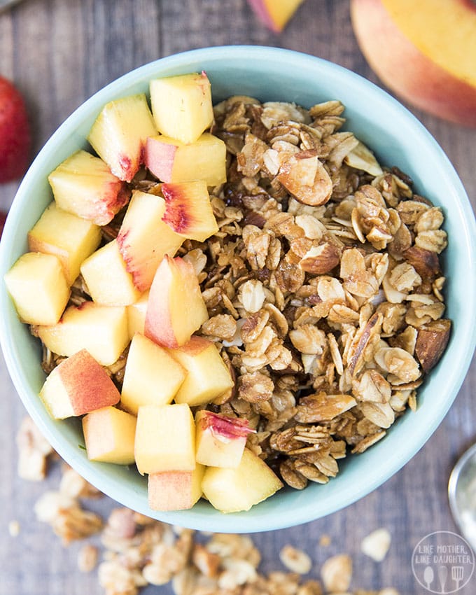 Coconut Almond Granola Like Mother, Like Daughter