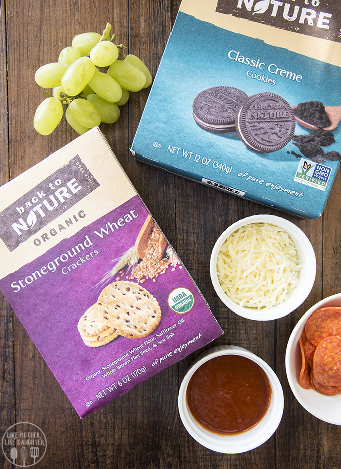 Homemade Pizza Lunchables – Like Mother, Like Daughter