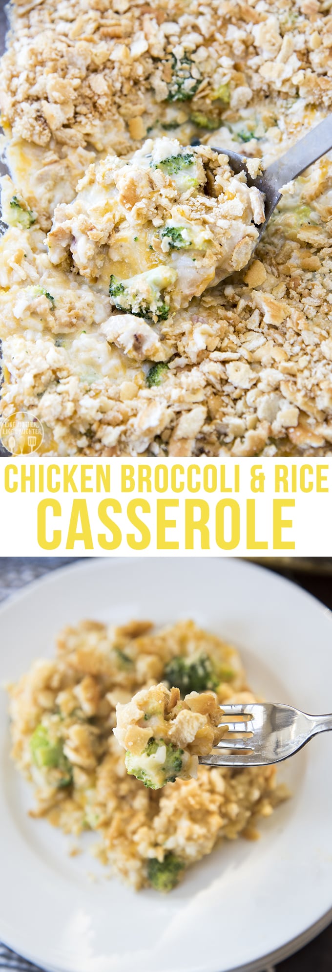 Chicken broccoli rice casserole is the perfect weeknight dinner. Its comforting, cheesy, and a meal you will love!