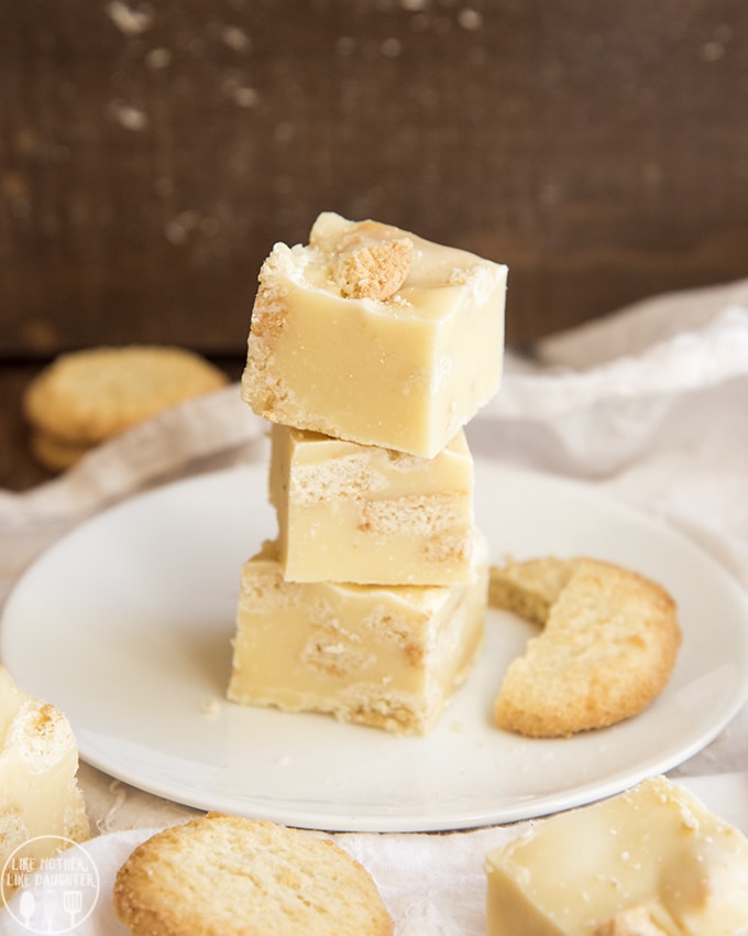 Lemon Cookie Fudge Like Mother, Like Daughter