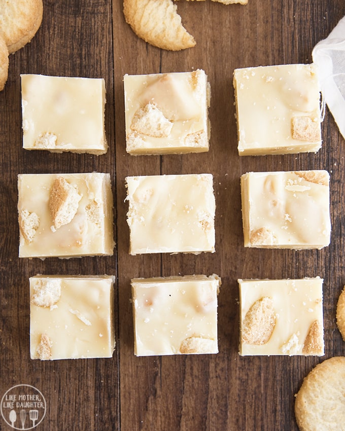Lemon Cookie Fudge Like Mother, Like Daughter