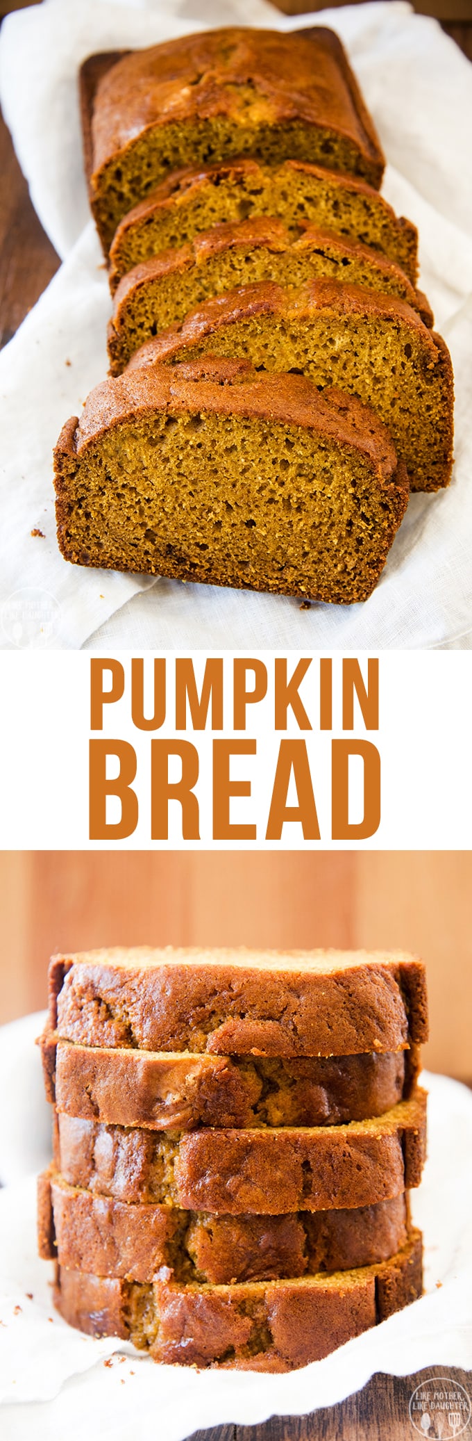 Pumpkin Bread is a perfectly spiced fall favorite, packed full of cinnamon, and pumpkin flavors in a moist, rich and delicious bread.