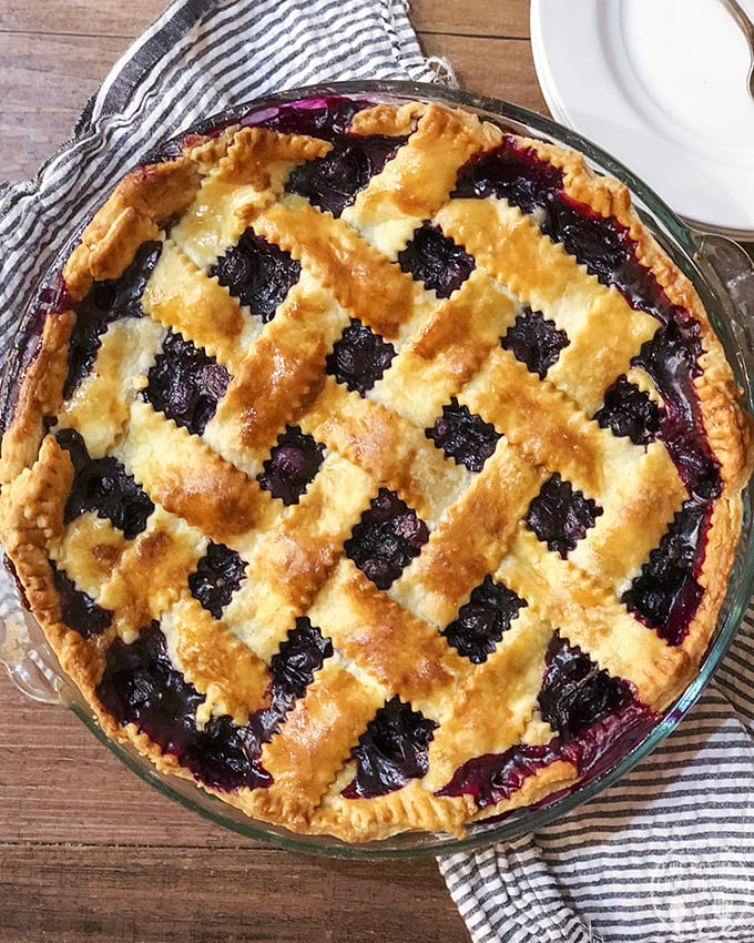 Blueberry Pie is one of the best desserts in the world!