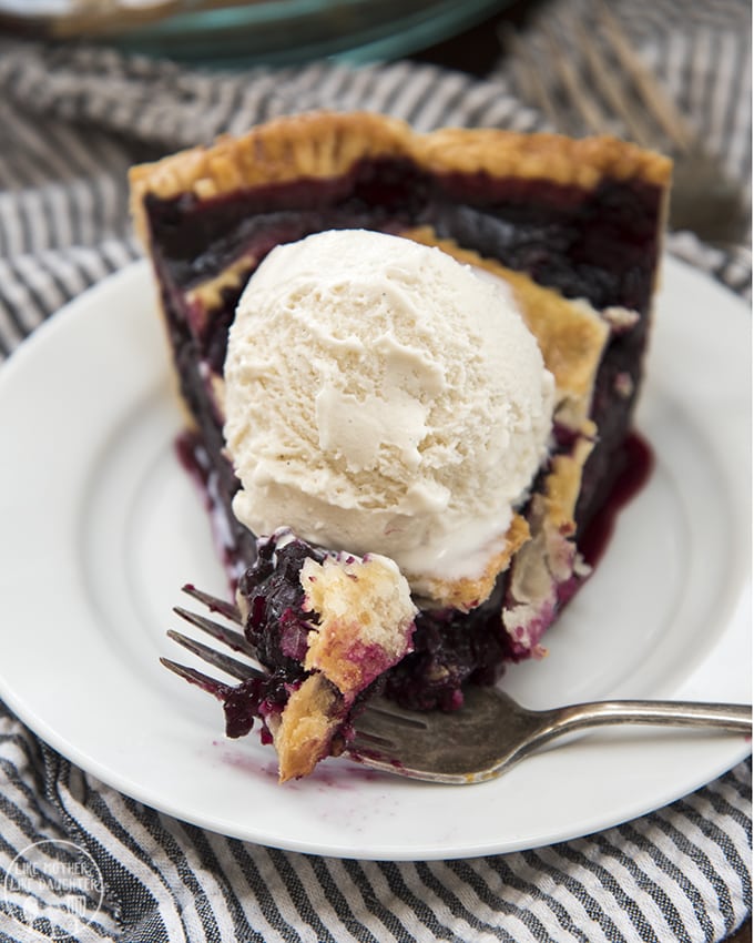 Classic Blueberry pie