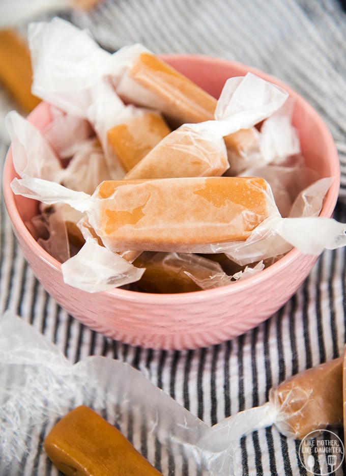 Soft caramel recipe for the perfect caramels made in the microwave!