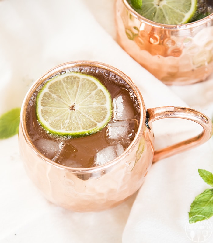 Non alcoholic drinks moscow mule