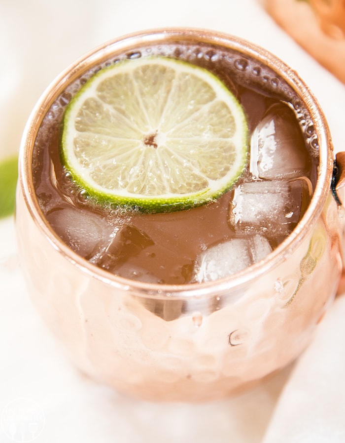 The perfect of all mocktails, this Moscow Mule is a spicy and refreshing drink, perfect for a hot summer night or a winter holiday party!