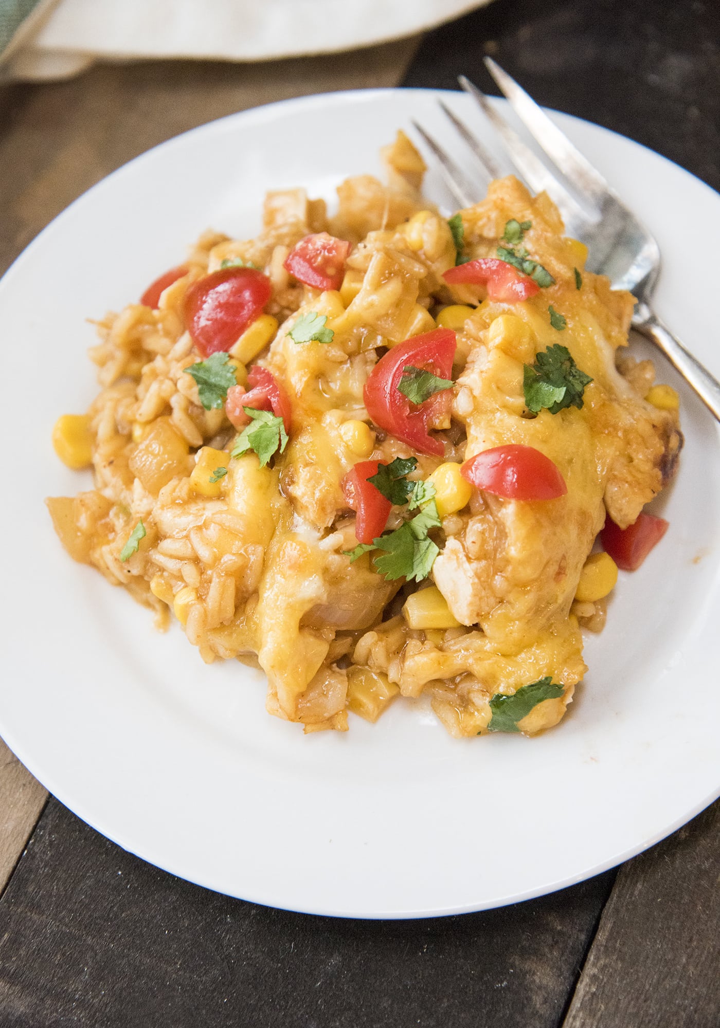 One Pot Chicken Enchilada Rice Casserole Like Mother, Like Daughter