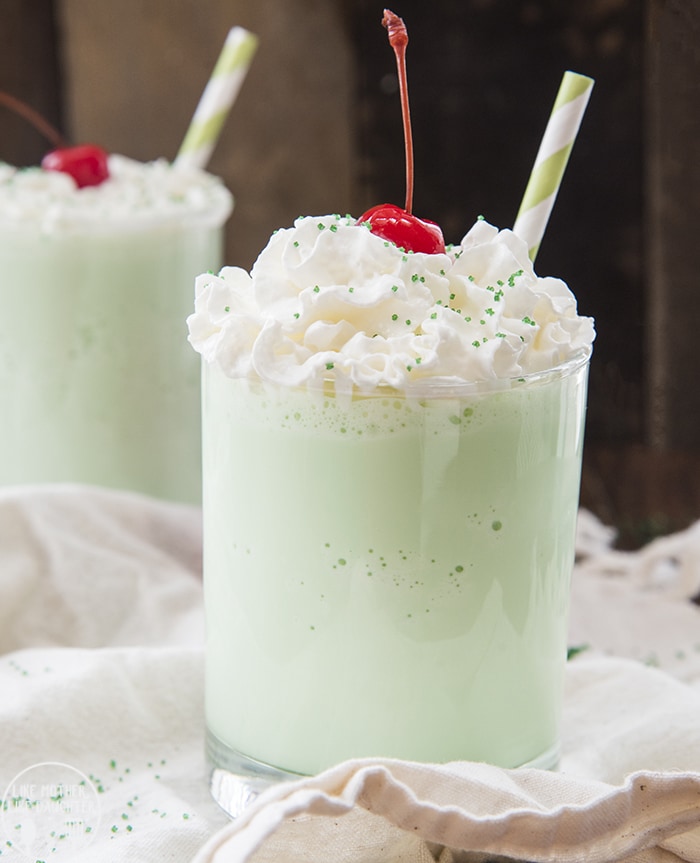 Mcdonald's mint shake