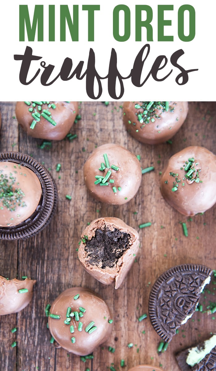 Mint Oreo Truffles – Like Mother, Like Daughter